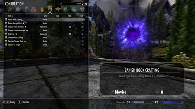Skyrim Spell Tome Crafting