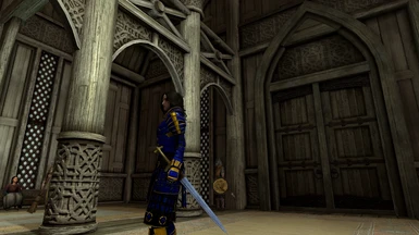 Blue Lace Agate Sword