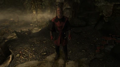 Festus Krex in the reshaped Dark Brotherhood Robes