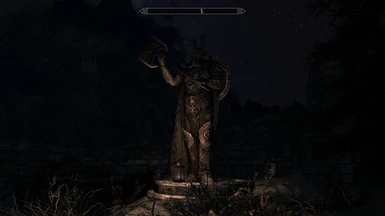 Statue Of Ysgramor With Shield