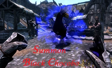 summon black chocobo