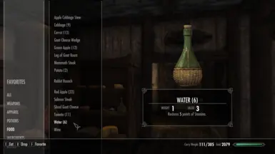 Coffee and Water in Inns and Other Places SE at Skyrim Special Edition ...