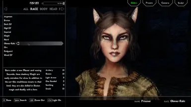 skyrim khajiit race mod