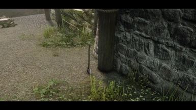 without Realistic HD Woodcutter's Axe Remastered Mesh Fix
