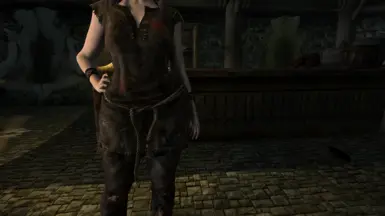 Prisoner Outfit Retexture Black And Bloody At Skyrim Special Edition   36076 1589648968 1267827420 