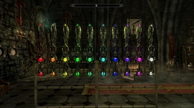 All weapons support daedric texture packs