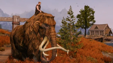 Ride a damn mammoth!