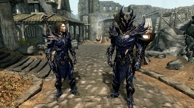 Daedric Light Armor - Daedric Blue