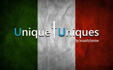 Unique Uniques italian flag