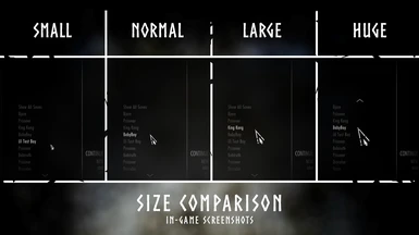 Size comparison