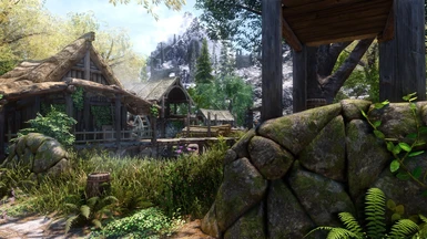 Reshade ON (Darker) + Ray Tracing OFF + ENB ON