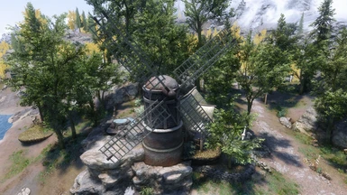 Destrier Mill with custom windmill mesh 