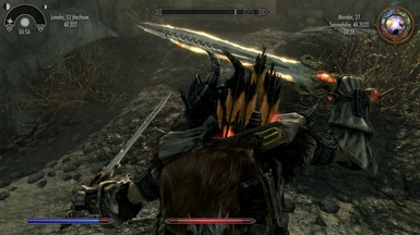 Dualwielding Bloodthirst and Dawnfang