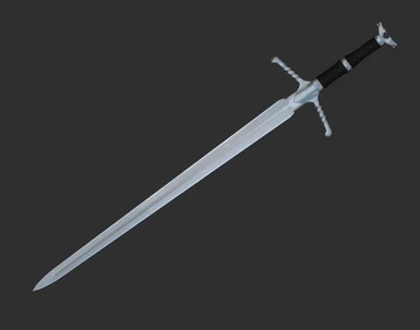 Dragon School Witcher Sword and Dragonbone Greatsword Replacer at ...