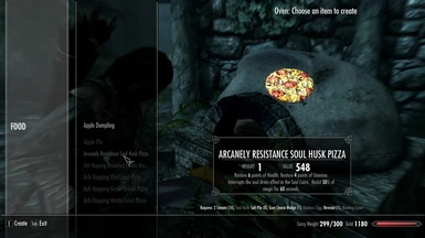 Arcanely Resistance Soul Husk Pizza