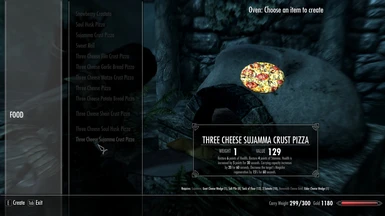 Three Cheese Sujamma Crust Pizza