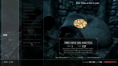 Three Cheese Soul Husk Pizza