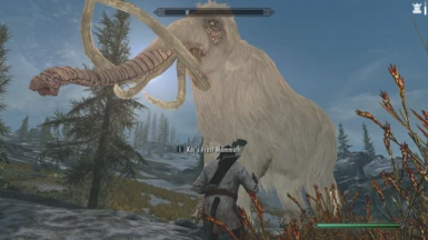 Your mammoth have the skills as well... so the giant...