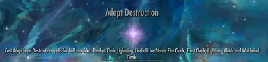 Vanilla AdeptDestruction