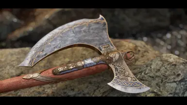 Leviathan Axe Dwemer Artifacts Se At Skyrim Special Edition Nexus Mods And Community