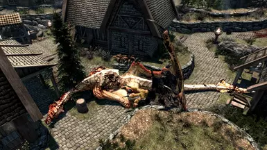 Sunbathing in Whiterun