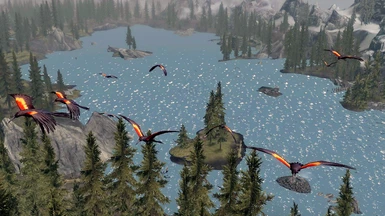 Birds And Flocks Sse Edition At Skyrim Special Edition Nexus Mods And Community