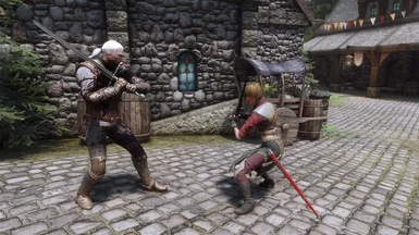 Geralt vs Renfri