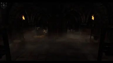 Where the dead guy sleeps