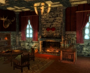 Optional Fireplace for Follower Room A