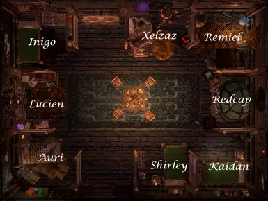 Guildhouse Follower Room Layout