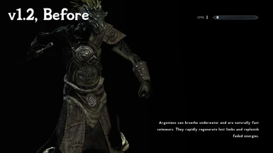 v1.2, Imperious - Races of Skyrim Addon