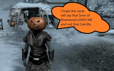 Pumpkin Head Costume