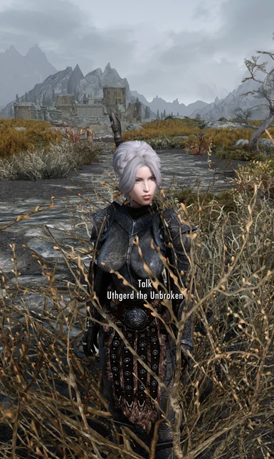 skyrim special edition how to change npc hair