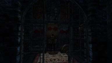 Training Room Has Armory Cage for every Vanilla Armor Set.