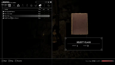 Classic Classes and Birthsigns SSE (Reimagined)