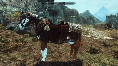Markarth Horse with Barding
