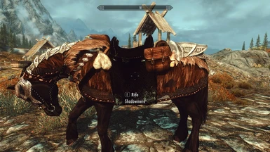 Shadowmere with Barding