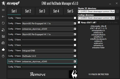 ENB and ReShade Manager