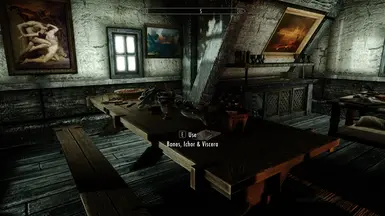 Table set for necromancy