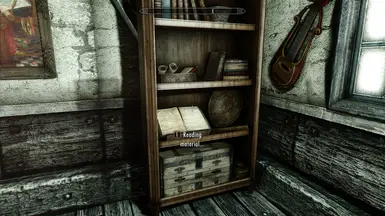 Access any book shelf from open books