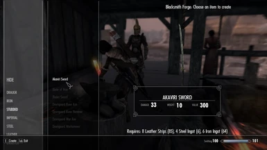 immersive weapons mod skyrim special edition