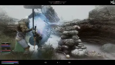 Player's power attack