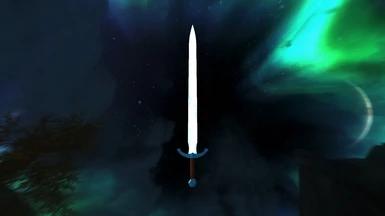 Blue Fire Sword
