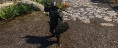 Ebony Armor & Shield