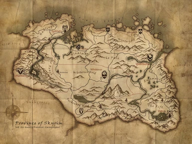 province of skyrim collector map lg