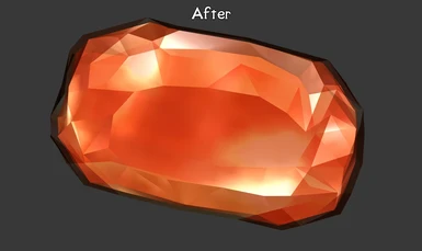 Created a Gem new texture instead of upscaling