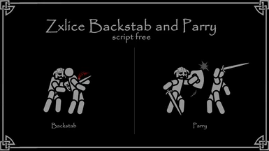 zxlice BackStab and Parry SSE - Script Free