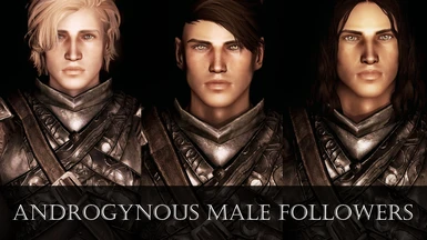 Pride of Skyrim 14 - Androgynous Males Follower Edition
