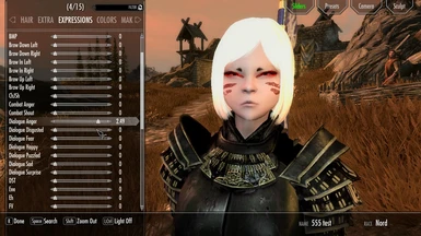 skyrim special edition war female face mods