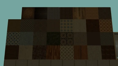 most of the various floor/wall textures